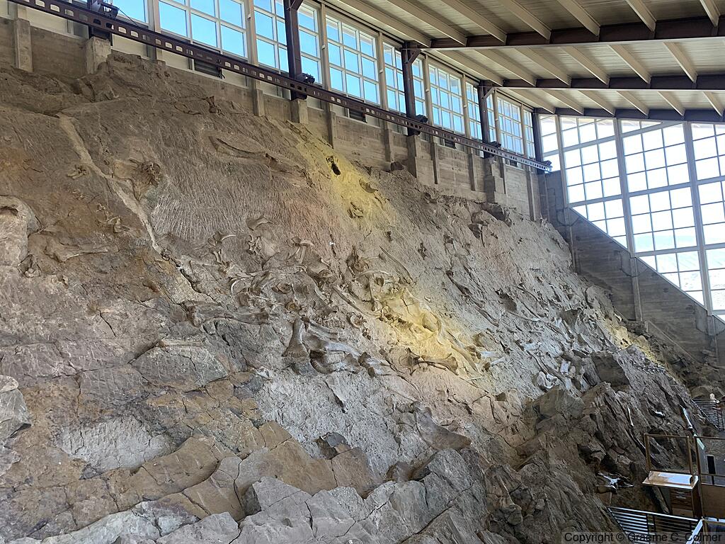 Dinosaur National Monument - Fossil Bone Quarry