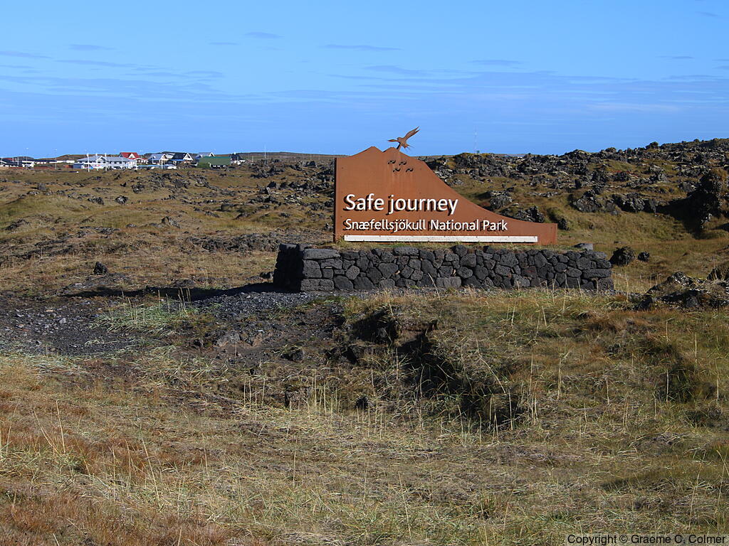 Snæfellsjökull National Park - Entrance