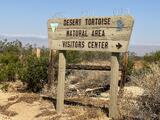 Desert Tortoise Research Natural Area - Entrance