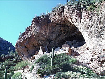 Tonto National Monument - Lower Cliff Dwelling