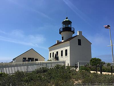 Cabrillo National Monument - Old Point Loma lighthouse