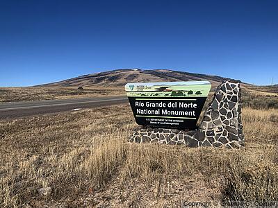Rio Grande del Norte National Monument - Entrance
