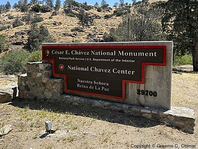 César E. Chávez National Monument - Entrance