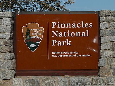 Pinnacles National Park - Entrance