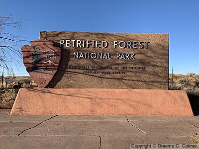 Petrified Forest National Park - Entrance