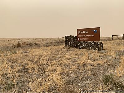 Umatilla National Wildlife Refuge - Entrance
